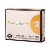 ELLEEBANA ONE SHOT LASH LIFT - SET LOTION ONLY - 10 PACK